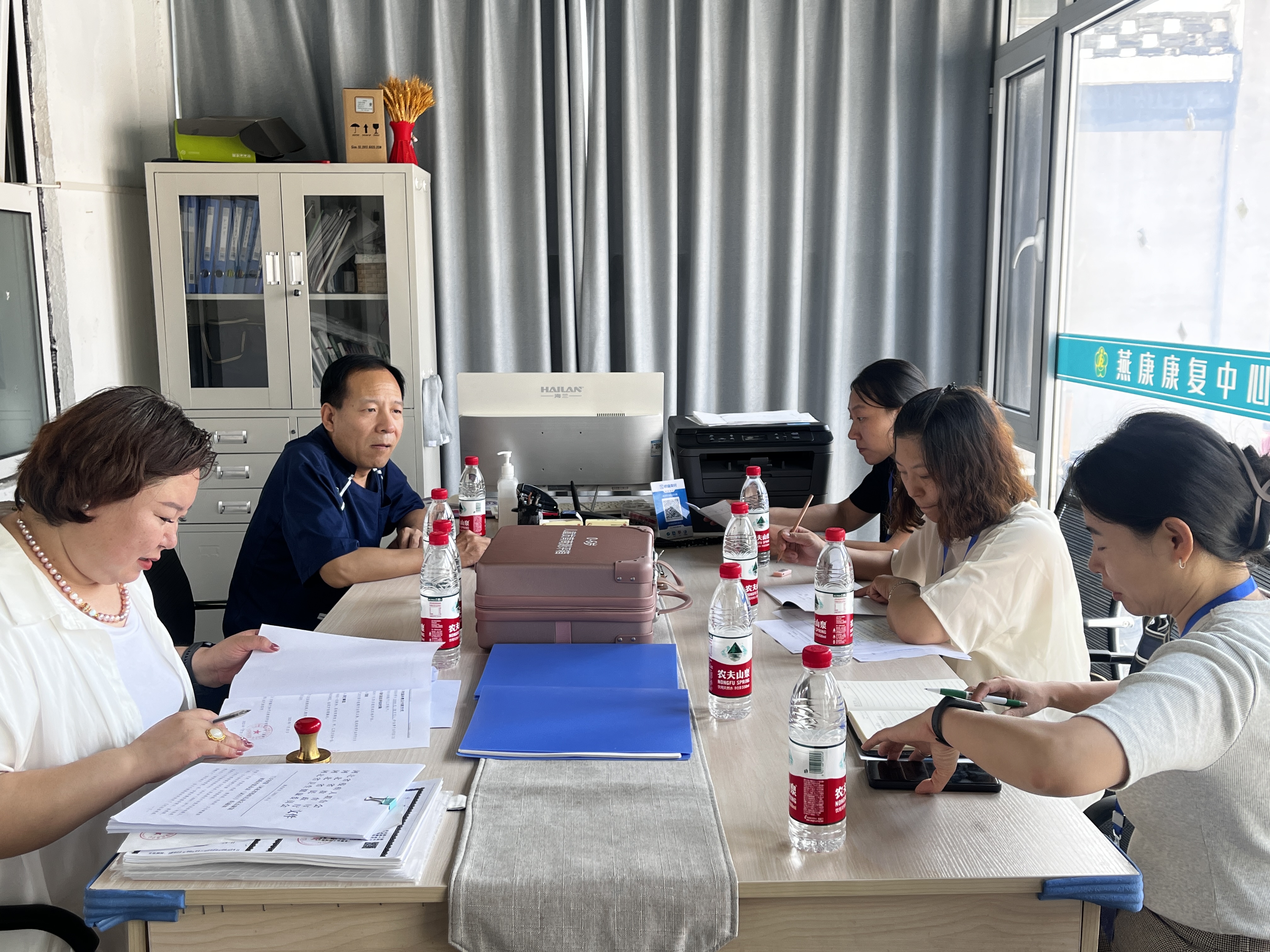正定县燕康残疾人康复托养中心 申报残疾儿童定点康复机构等级认定圆满结束